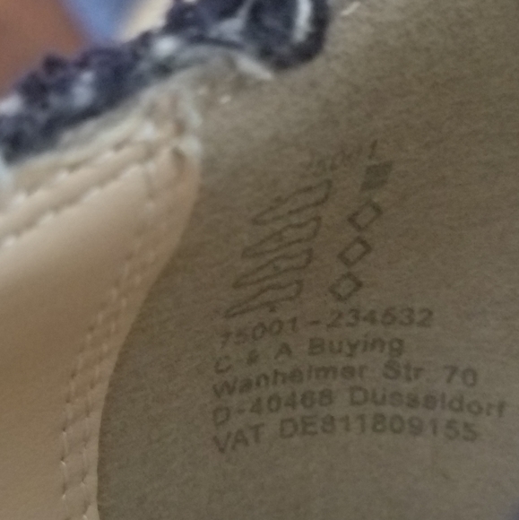 THE SHOES Denim D'Orsay Pump - Size EU 38/ US 7 - Picture 8 of 10